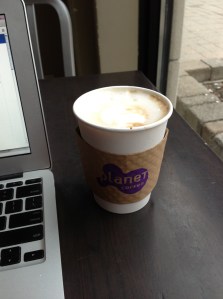 I think the exact words she used were, "you've been here for two hours, you need to buy something or get out."