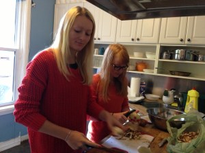 They even have matching uniforms.