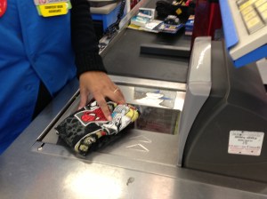 The last thing I told them was, "Purchases of underwear are final sale - no refunds or exchange. Thank you for shopping at Walmart."