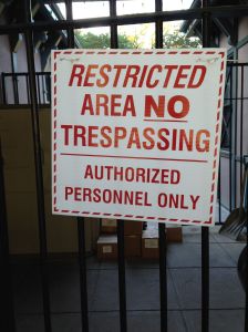 I was not authorized. 