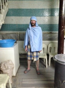 Me, the cleanest I’ve ever been.