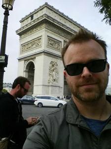 Arc de Triomphe - My english language spellchecker had a lot of problems with this one. 